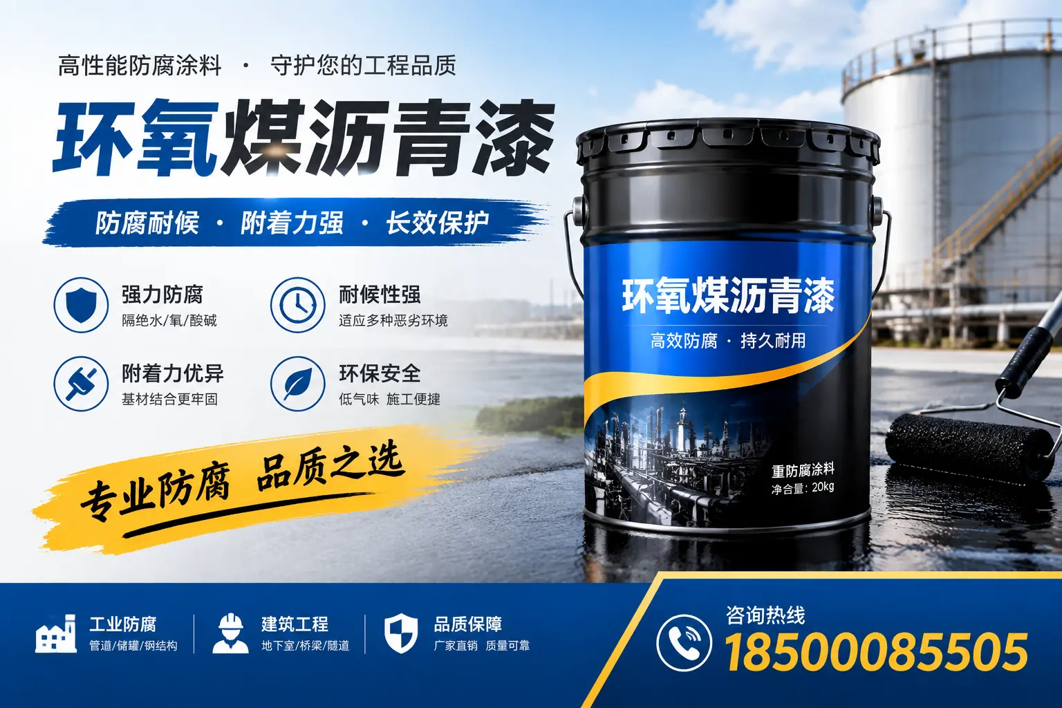 如何选择适合的环氧煤沥青漆？南平市场选型指南